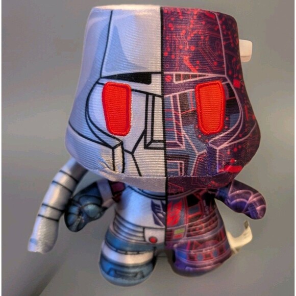 Transformers YuMe Plushies Ultron Megatron Mash-Up 7" Plush 2022 Hasbro Licensed - Picture 1 of 6